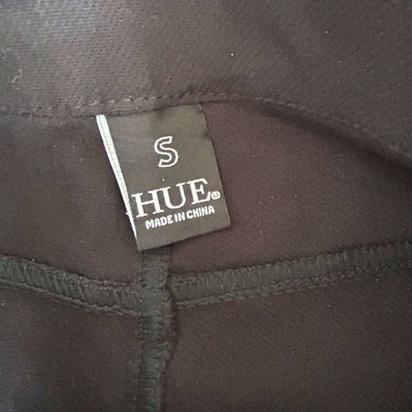 NWOT Hue Women's Essential Denim Black Leggings Sz S - Picture 8 of 10